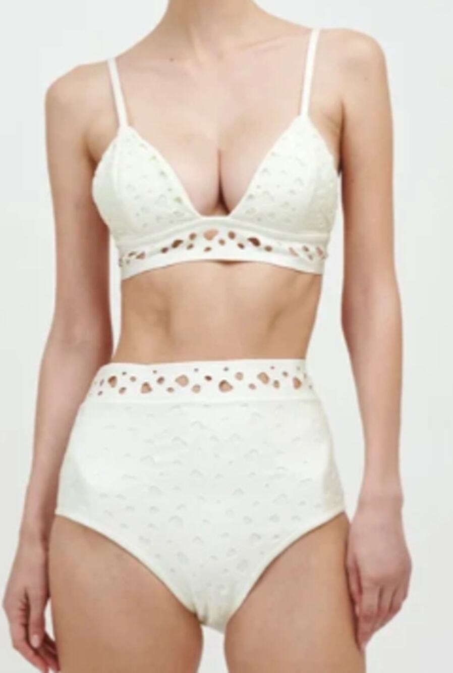 Ancora Ivory 'Dotted Swimmer' Bikini sz S